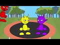Raddy does the trampoline challenge