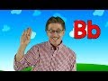 Letter B | Sing and Learn the Letters of the Alphabet | Learn the Letter B | Jack Hartmann