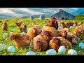 You Won&#39;t Believe Egg Production in Free Range Chicken Farm - Chicken Meat Processing Factory