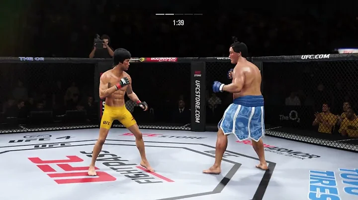 UFC4 Bruce Lee vs Sullivan Fawley EA Sports UFC 4 Epic Fight