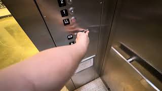 Schindler 330A Hydraulic Elevators | GMU Art and Design Building, Fairfax, VA
