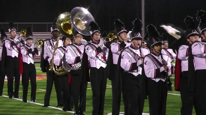 Brook point high school Marching Blackhawks &quot;Band together to fight hunger&quot;