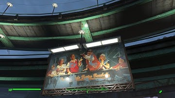 Before/After - A pretty tall custom settlement build in Fallout 4.