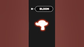 Bloom Effect in Blender. #blender #animation #3d #blenderforbegginer