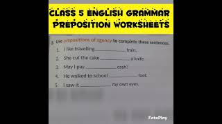 CLASS 5 ENGLISH GRAMMAR WORKSHEETS @worldofworksheets #shorts #ytshorts #youtubeshorts CLASS 5 ENGLISH GRAMMAR WORKSHEETS @worldofworksheets #shorts #ytshorts #youtubeshorts