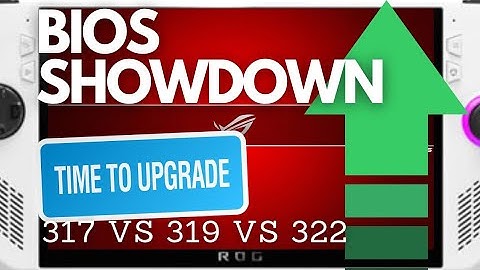 ASUS ROG Ally | Ultimate BIOS Performance SHOWDOWN! | All BIOS Tested