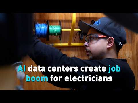 AI data centers create job boom for electricians