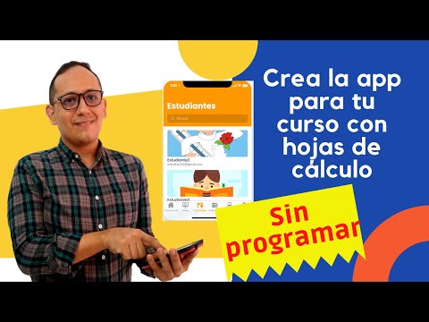 Como crear tu app móvil para tu clase sin programar con hojas de calculo, muy fácil, desde cero 2021 hqdefault