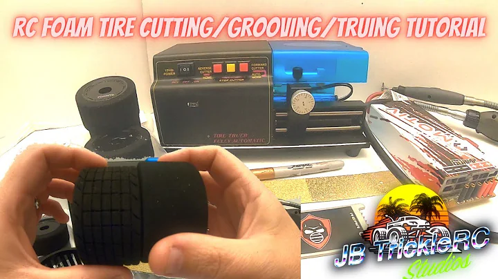 RC Tire Truing, cutting, grooving tutorial: Part 1