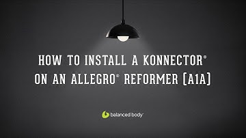 How to Install a Konnector® on an Allegro® Reformer [A1A] | BB Garage