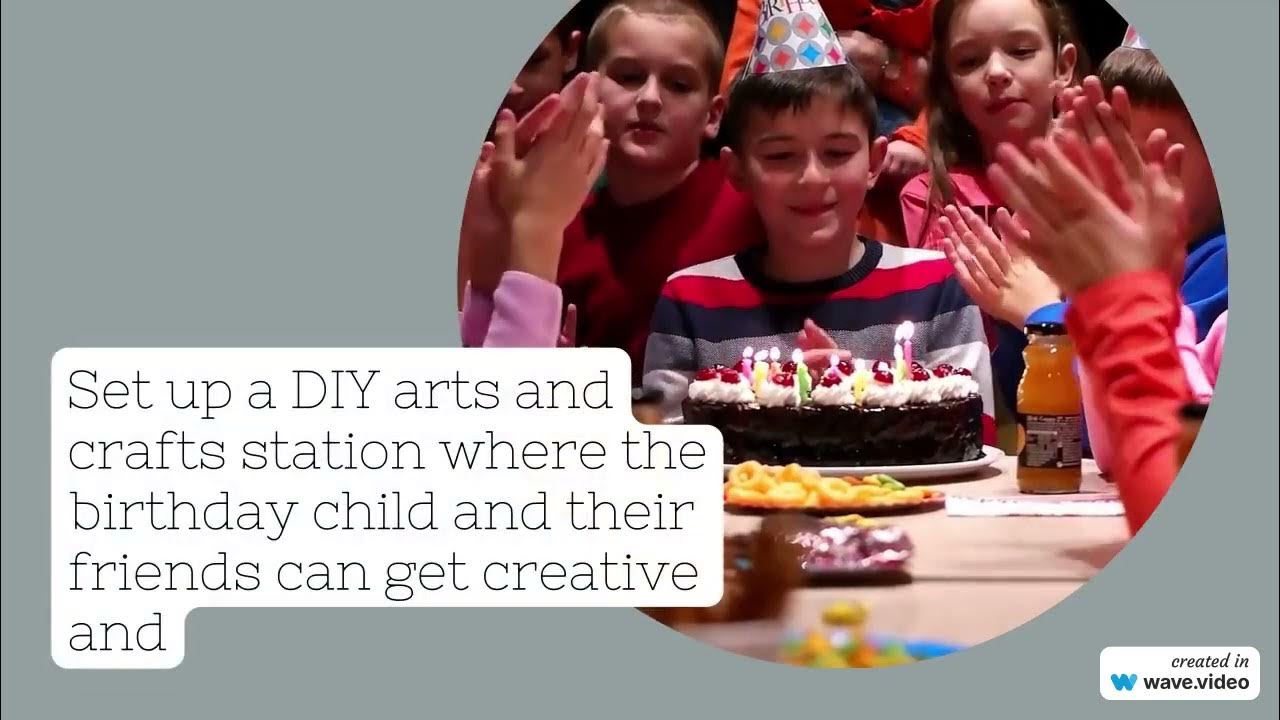 Ideas for 10Year old's birthday YouTube