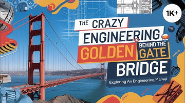 Golden Gate Bridge:The Marvel of Crazy Engineering|#GoldenGateBridge #engineering #video #innovation