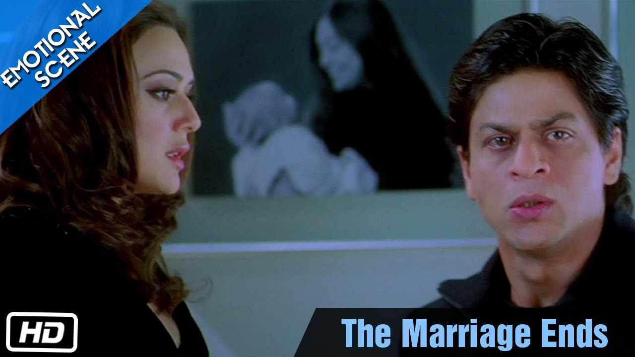 The Marriage Ends   Emotional Scene   Kabhi Alvida Naa Kehna   Shahrukh Khan Preity Zinta