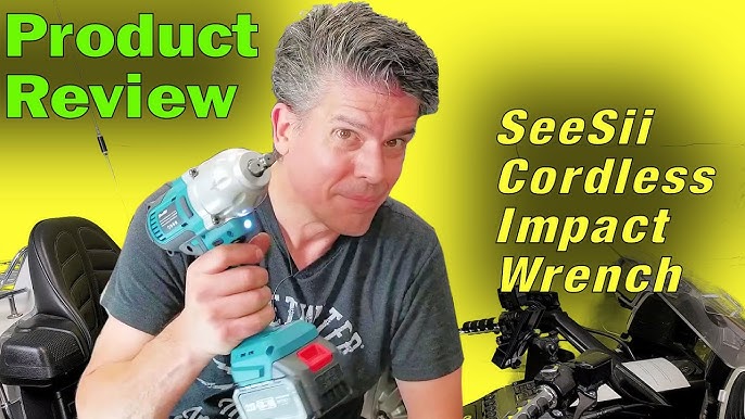 Avhrit Cordless Impact Wrench 1/2 Inch, 480Ft-lbs(650Nm) Brushless 1/2  Impact Gun w/ 2x 4.0 Batteries, Fast Charger, 4 Sockets, 6 Screws, Electric