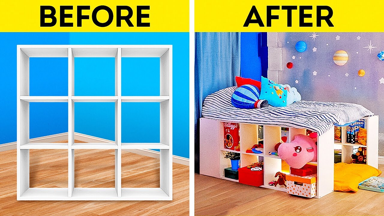 AWESOME KID'S ROOM MAKEOVER || Best Room Transformation Ideas