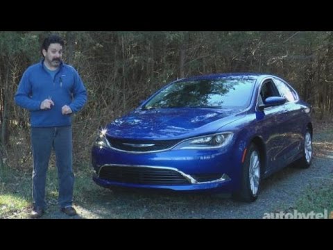 2016 Chrysler 200 Test Drive Video Review