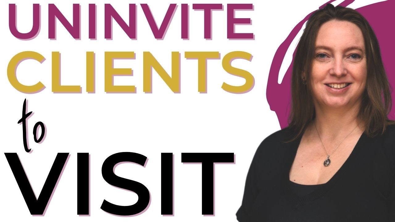 Managing Client Visits | How to NOT Welcome Them to Visit Anymore - YouTube