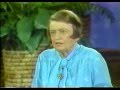 Ayn Rand interviewed by  Phil Donahue Interview (Part 5 of 5)