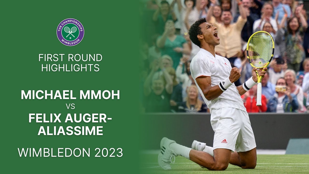 Felix Auger-Aliassime vs Michael Mmoh Round 1 Match Highlights Wimbledon 2023 Gameplay