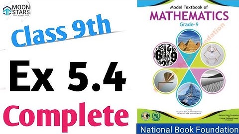 Ex 5.4 Class 9- Exercise 5.4 class 9th- NBF Maths