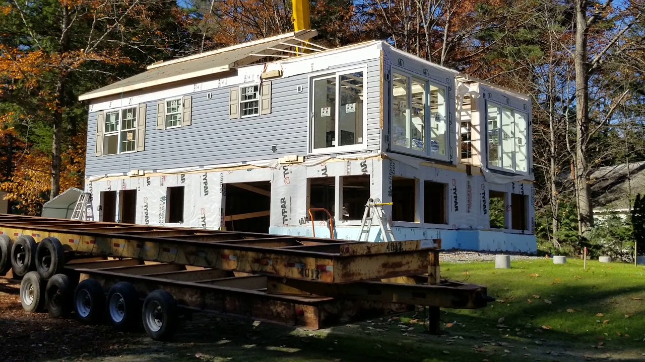 Bristol NH Modular Home Set YouTube