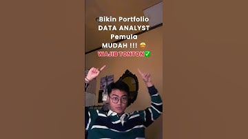 Tutorial Membuat Portfolio Data Analyst Pemula 2024 Mudah | Tableau Tutorial | #dataanalysis #excel
