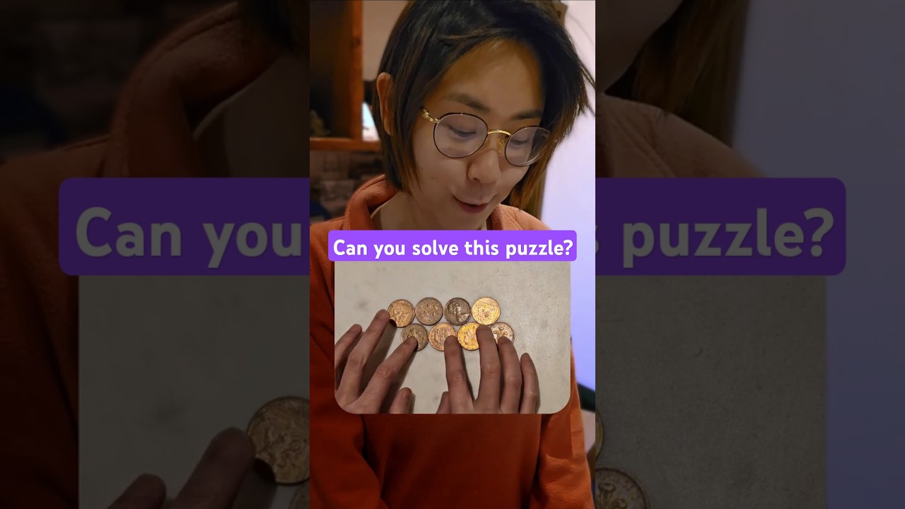 Can you solve this Coin Puzzle? #shorts