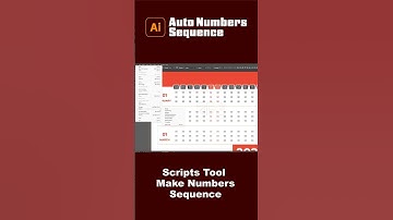 Create Automatic Number Sequences in Illustrator | bicitro.com