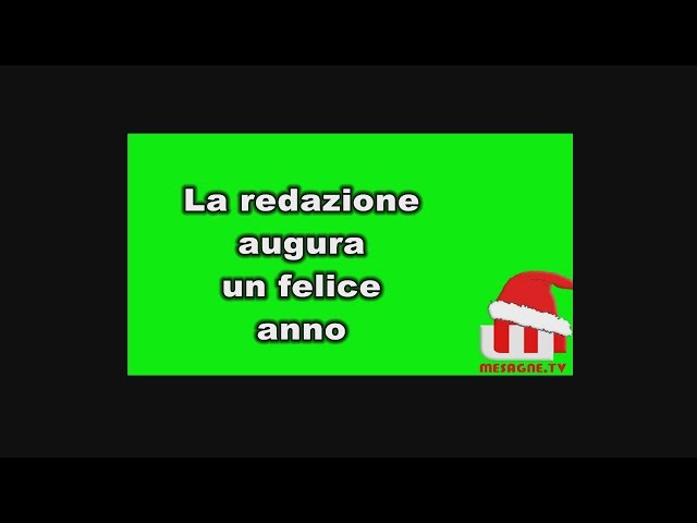 La redazione augura un felice 2017