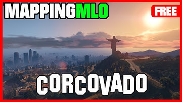 Patoche Mapping Corcovado - Brasil monument