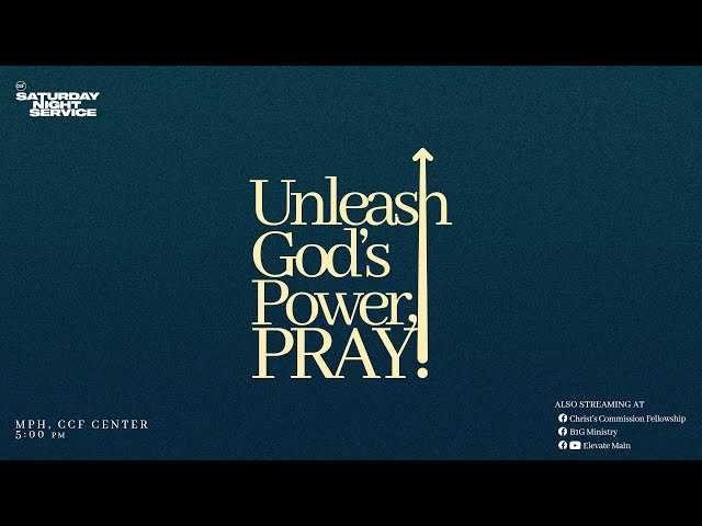 Unleash God's Power, Pray! | Pastor Marty Ocaya class=