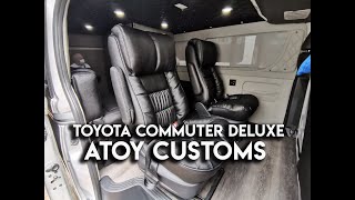 2021 Toyota Commuter Deluxe Customization Atoy Customs