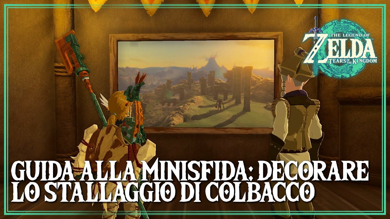 Decorare Lo Stallaggio Di Colbacco Guida alla Minisfida Zelda Tears of the Kingdom