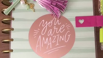 Happy Planner PWM June 12-18, 2017