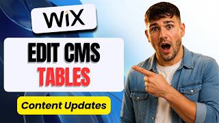 How to Edit Existing Tables Connected to Wix CMS (2026)