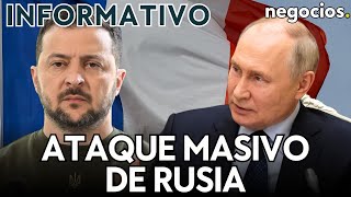 INFORMATIVO: ataque masivo de Rusia en Ucrania, Francia "objetivo legítimo" y EEUU castiga a Israel