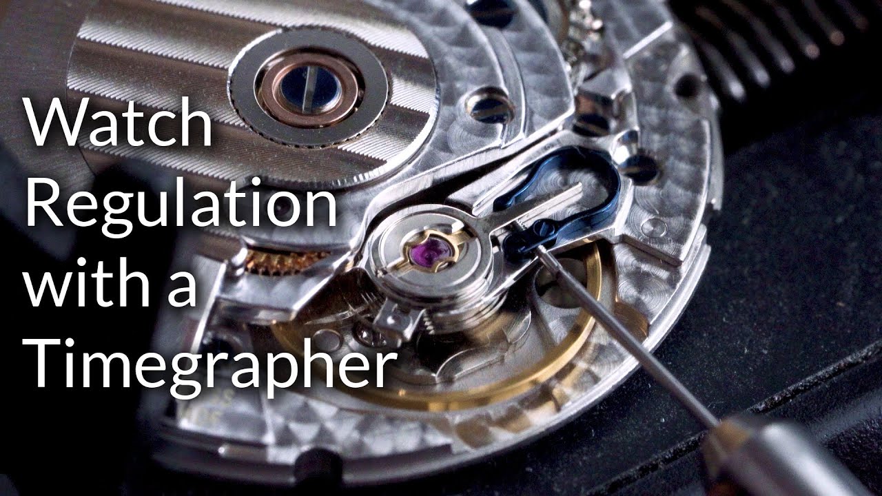 How to Regulate a Watch using Timegrapher (and Improve Watch Accuracy  WITHOUT a Timegrapher) - YouTube