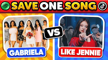Save one song 🎵 Pop vs Kpop 🔥 Music Quiz 2025