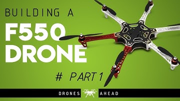 ASSEMBLING F550 DRONE - PART 1 - FRAME