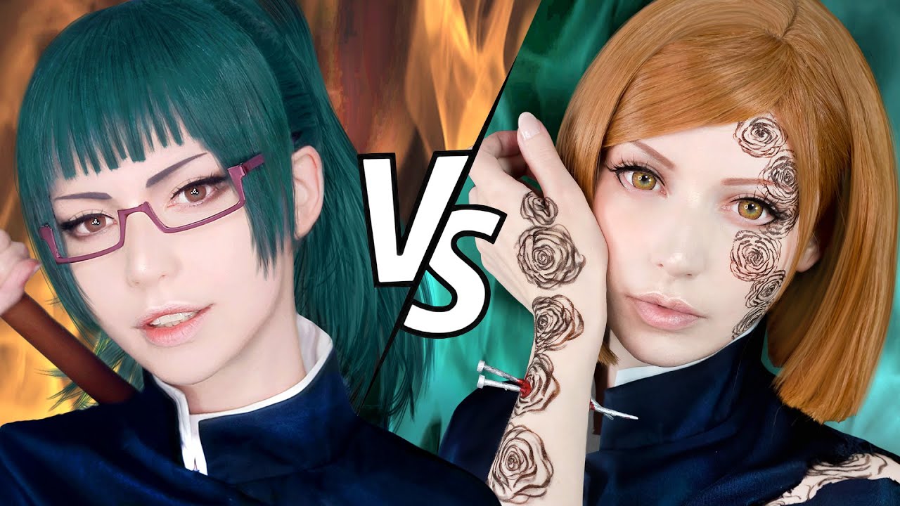 ⁣Nobara vs Maki. Which cosplay is more difficult?