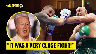 Frank Warren INSISTS Tyson Fury Deserved The Win Over Oleksandr Usyk & Claims It's NOT A Big Loss 😳