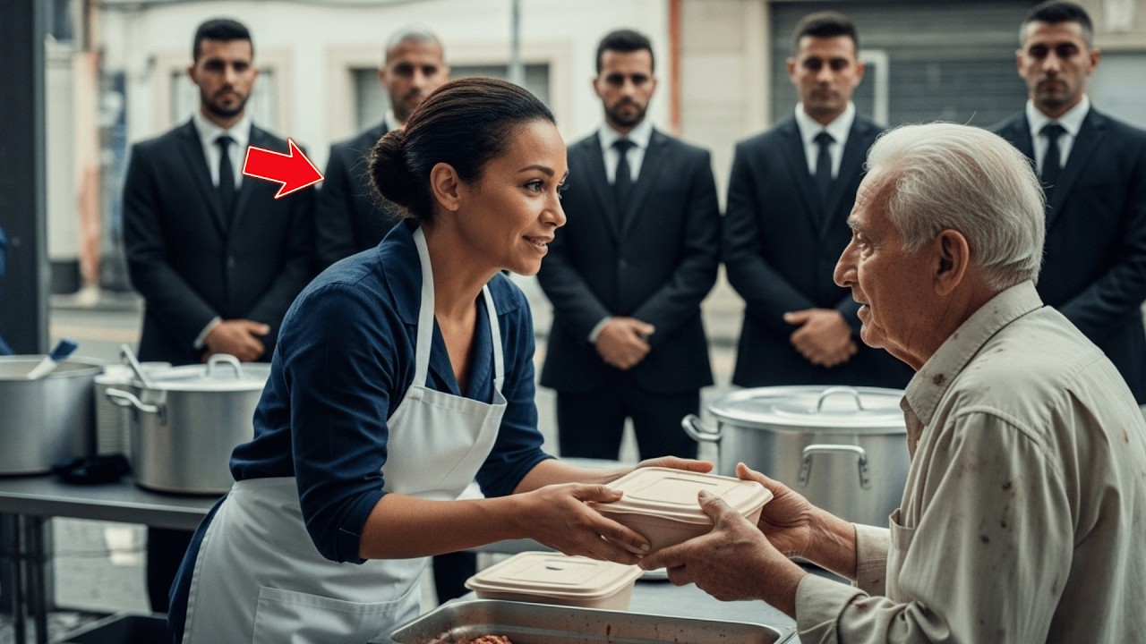 ELA DIVIDIA SUA COMIDA COM UM IDOSO NA RUA… O QUE OS ADVOGADOS TROUXERAM MUDOU SUA VIDA PARA SEMPRE