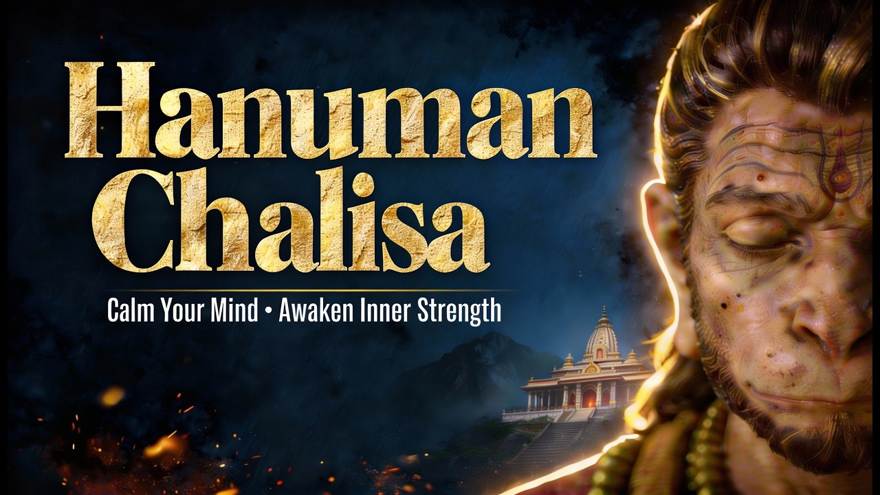 Hanuman Chalisa Lofi 🔥 | Calm Your Mind • Awaken Inner Strength