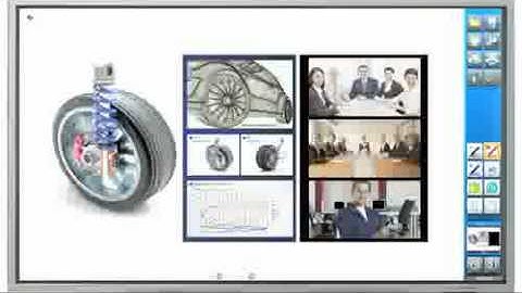 Sharp AQUOS BOARD PN-L702B-602B Touch Screen Monitor