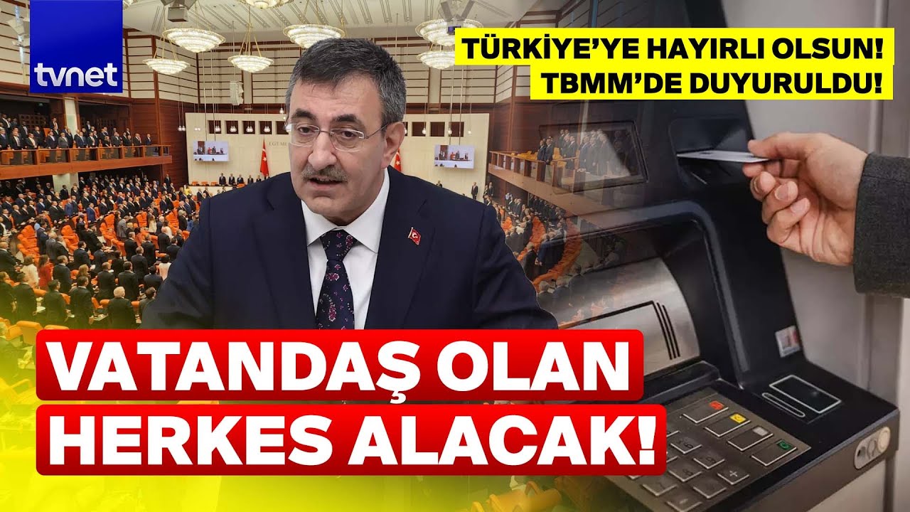 Cevdet Yılmaz Müjdeyi verdi: VATANDAŞLIK MAAŞI HESABINIZDA! Türkiye'de bir ilk: Tek tek anlattık!