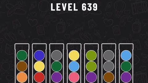 Ball Sort Puzzle Level 639 #ballsortpuzzle #ballsortpuzzlegameplay #puzzlegame #mobilegames