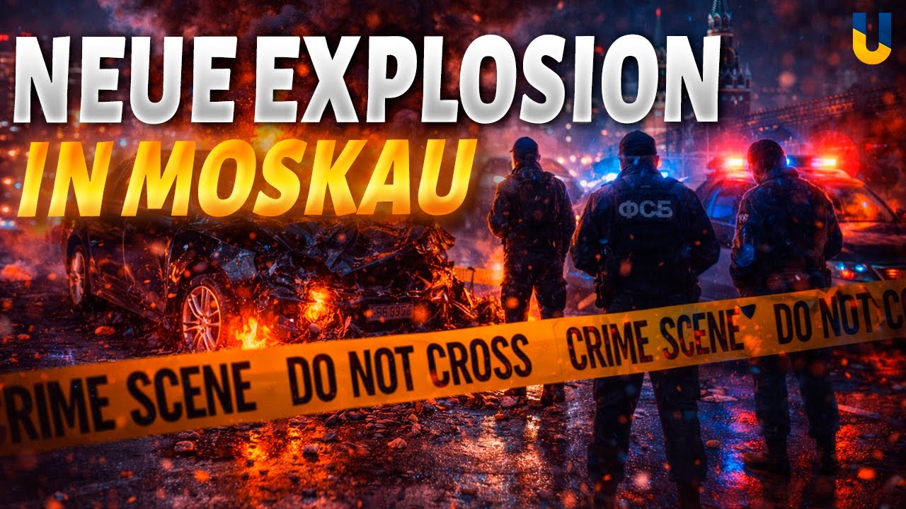 Zwei Sicherheitskräfte TOT – EXPLOSION in Moskau schockiert