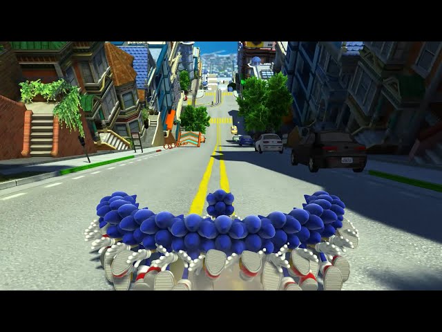 Sonic Generations - Me and the boys escaping from the city class=