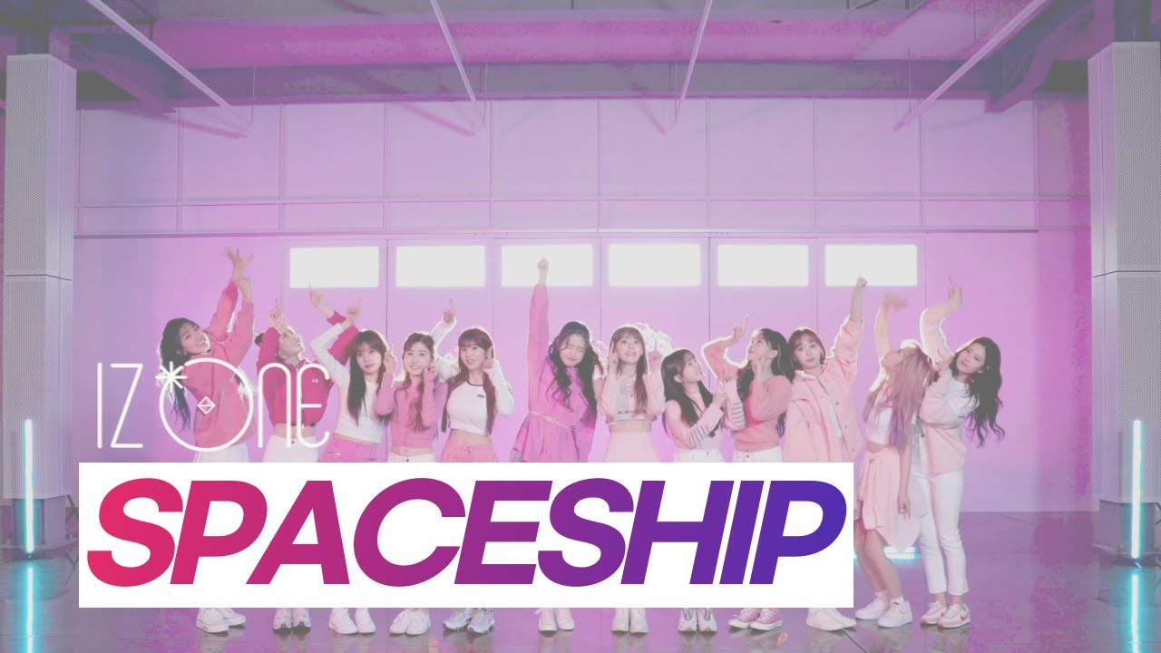 [MV]'SPACESHIP'IZ*ONE(Audio Spectrum)ㅣ(Lyrics)