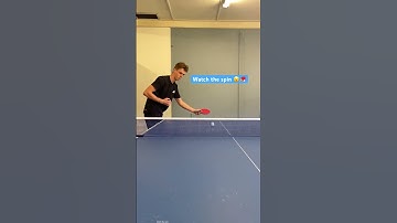 REVERSE Sidespin Serve 🏓😮 Tutorial 👀 #tabletennis #pingpong #serve #spin #tutorial #tips #shorts